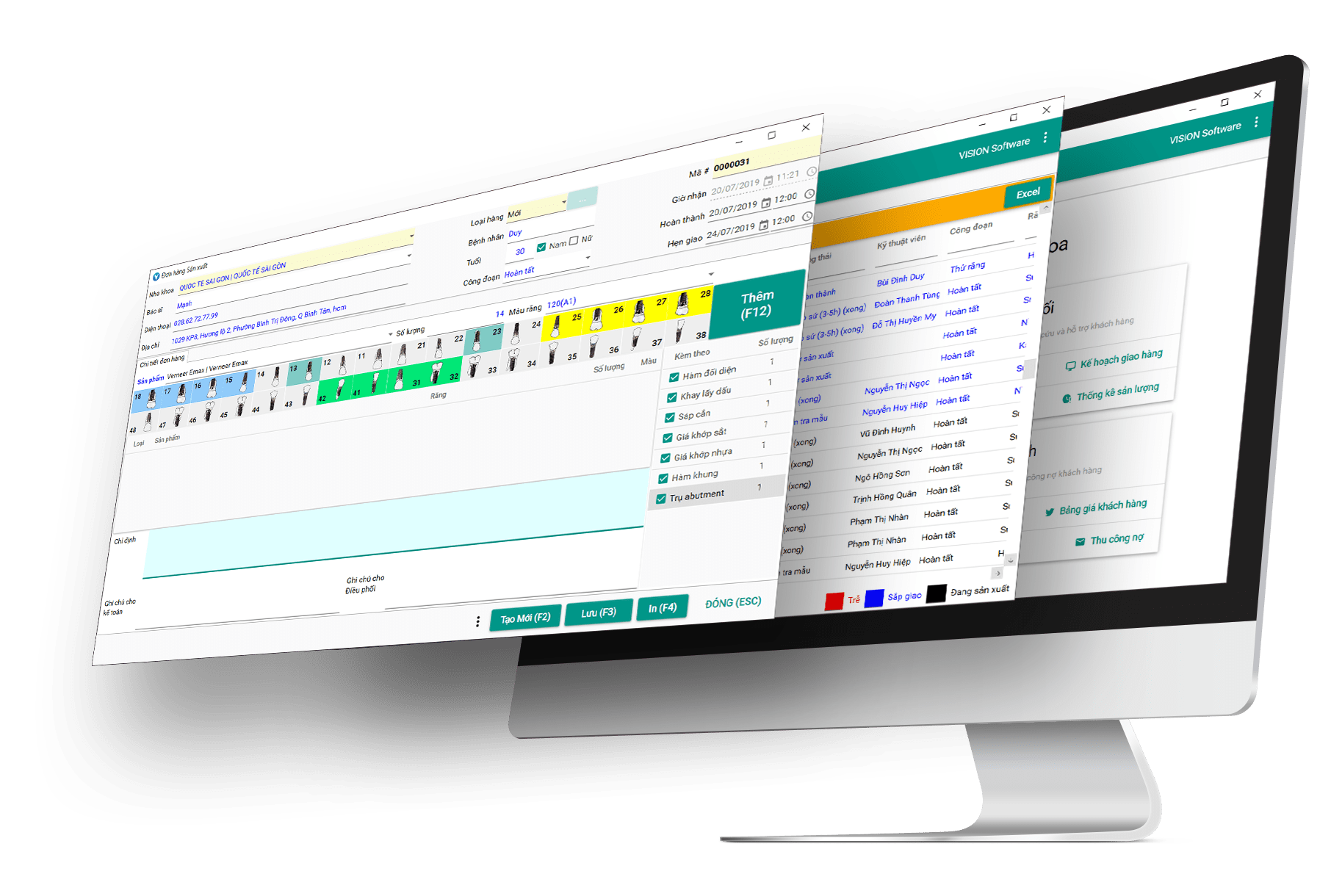 vDentalLab Interface